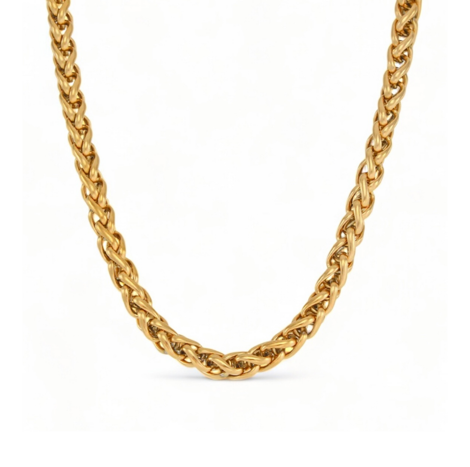 Gold Wheat Chain 6mm